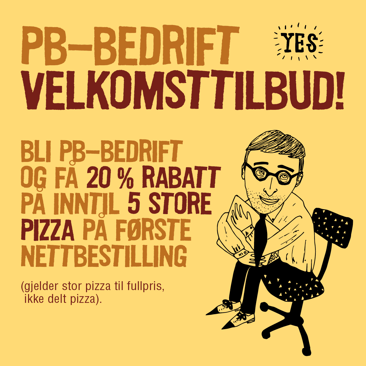 PB-bedrift Velkomsttilbud