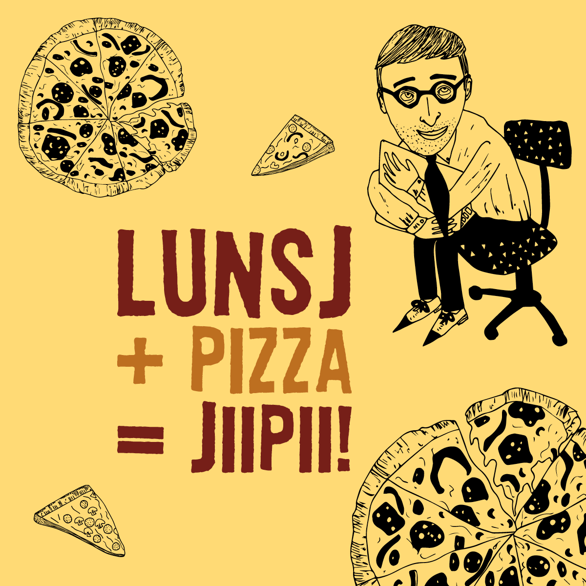 Bli PB-bedrift - lunsj + pizza = jiiipi!ii